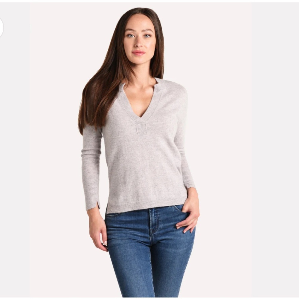 2 for $15 😍 Brochu Walker The Dormer Henley Sweater – Gray – Size S – EUC